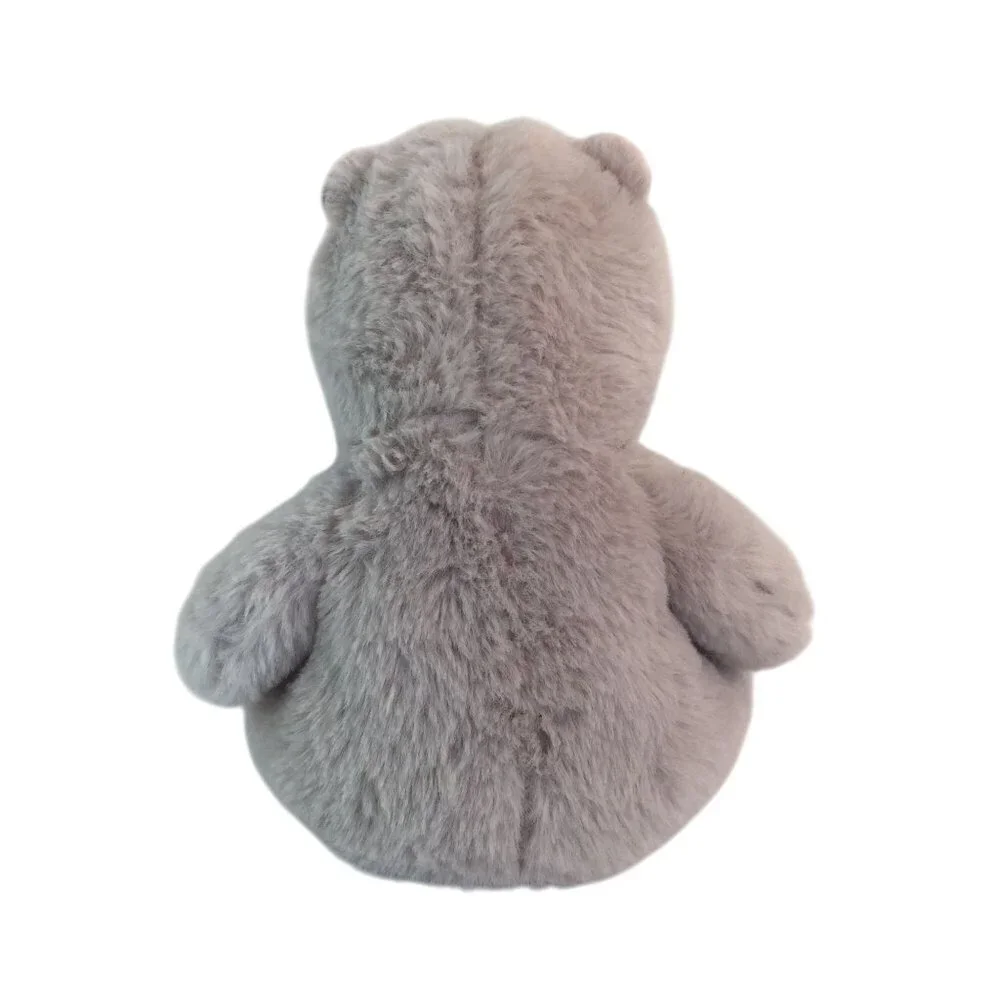 Walmart Grey Red Hippopotamus Plush 8
